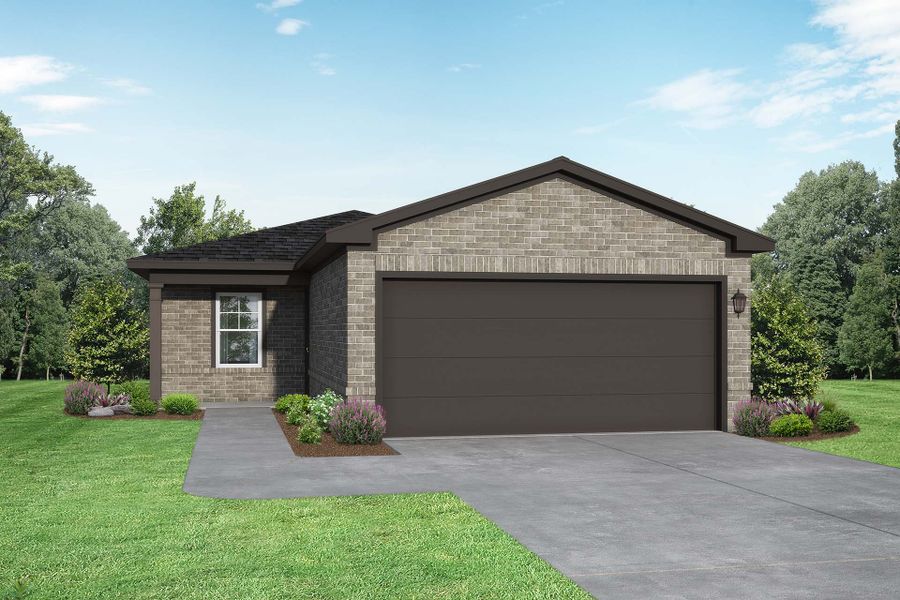 New construction Single-Family house The Comal F, 10916 Independence Road, Cleveland, TX 77328 - photo