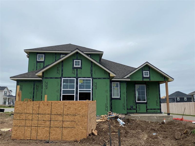 New construction Single-Family house 530 Clearlake Dr, Hutto, TX 78634 Gabrielle- photo