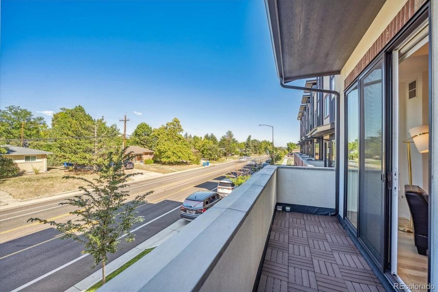 Main Floor Balcony