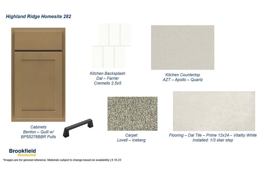 Homesite 282 Design Selections