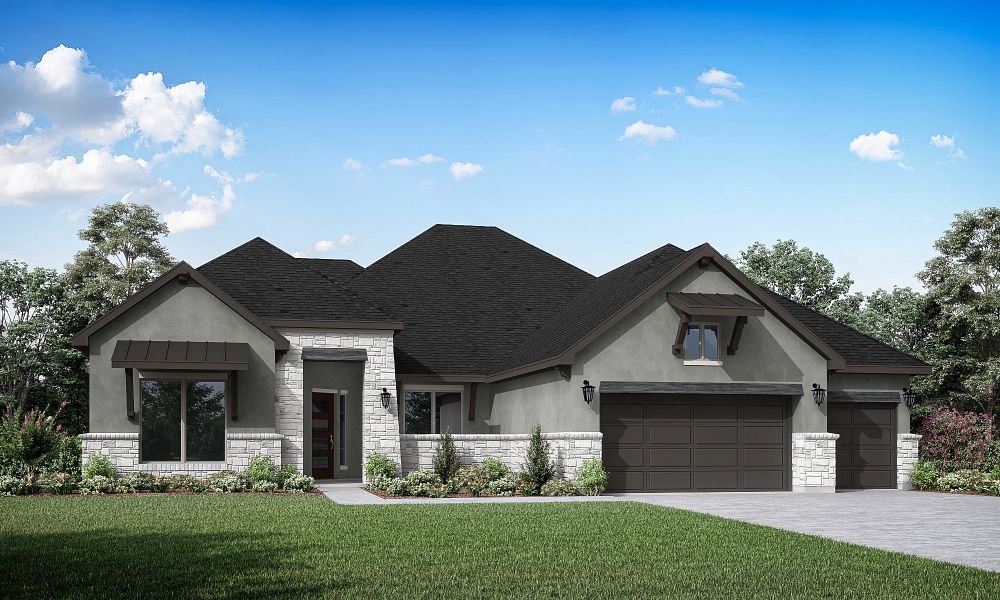 New construction Single-Family house Perugia, 15678 Audubon Park Drive, Magnolia, TX 77354 - photo