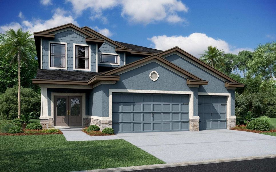 New construction Single-Family house Portofino, 11328 Weaver Hollow Road, New Port Richey, FL 34654 - photo