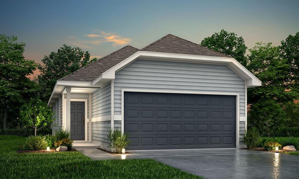 New construction Single-Family house 2481 Bull Trout Drive, Conroe, TX 77384 The Newcastle- photo