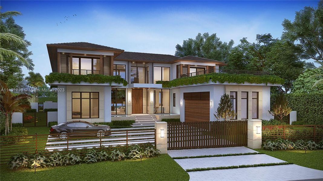 New construction Single-Family house 291 Costanera Road, Coral Gables, FL 33143 - photo