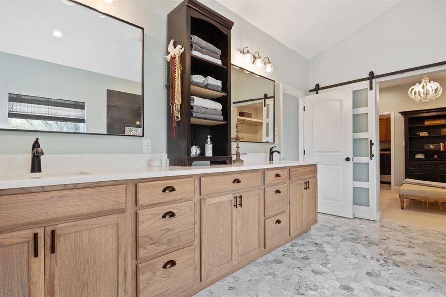 So Much Storage in the Primary Ensuite Double Vanity