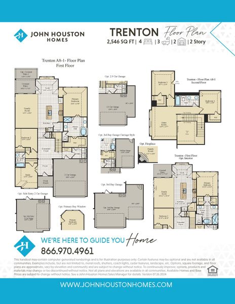 Trenton A8-1 Floor Plan