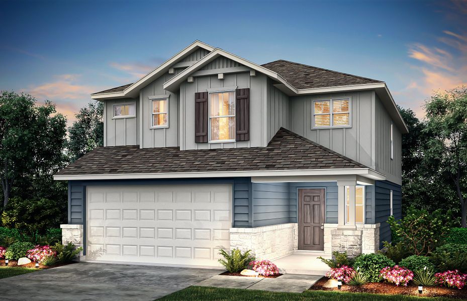 New construction Single-Family house 109 Acorn Circle, Boerne, TX 78006 Coolidge- photo