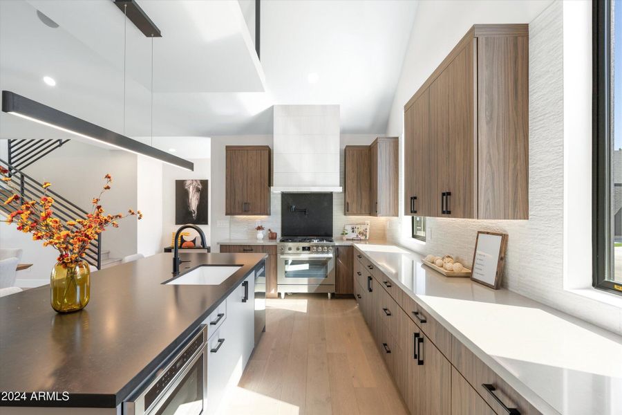 Kitchen with Natural Light