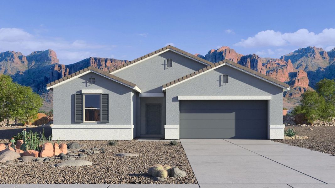 New construction Single-Family house Taylor, 2769 West Shanley Avenue, Apache Junction, AZ 85120 - photo