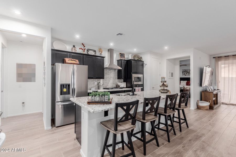 Great room/ Kitchen Island