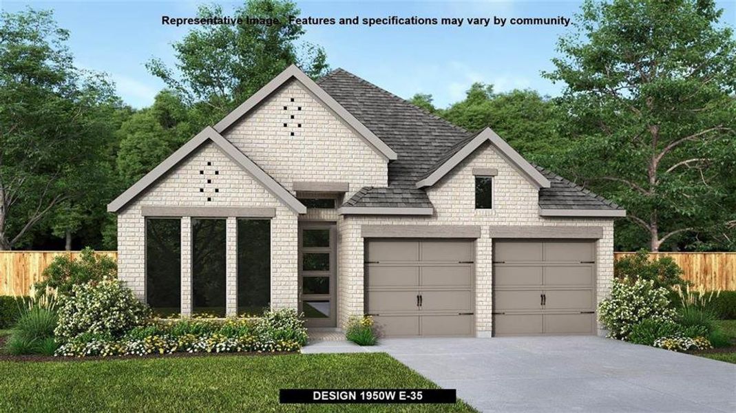 New construction Single-Family house 616 Sand Branch Drive, Conroe, TX 77304 Design 1950W- photo