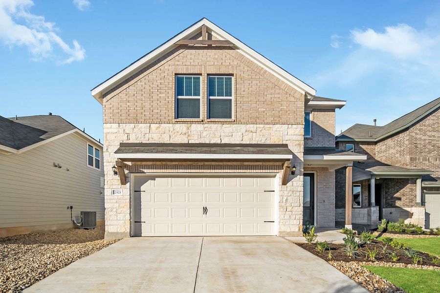 New construction Single-Family house Granbury, 109 Travis Lane, Liberty Hill, TX 78642 - photo