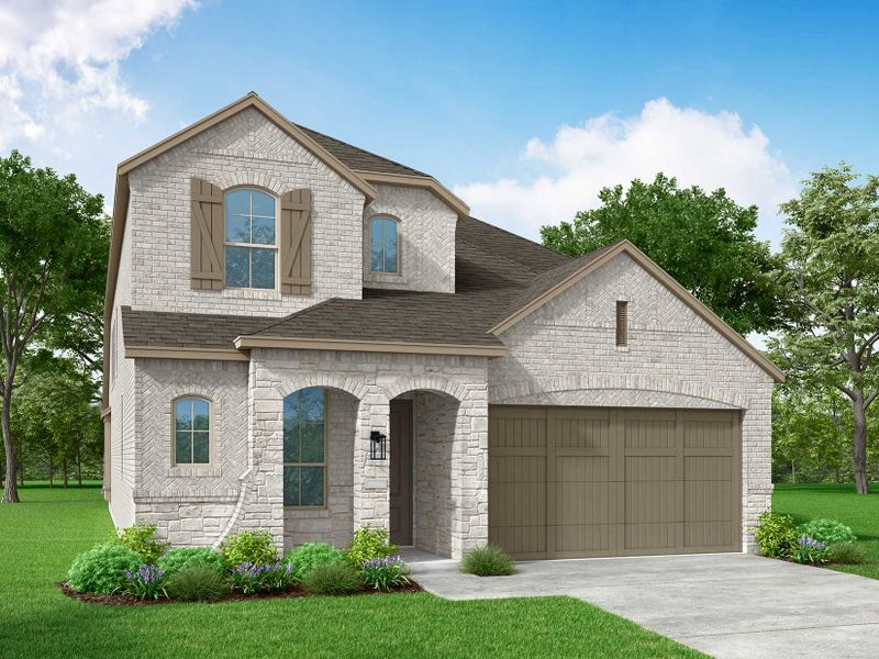 New construction Single-Family house 2473 Halter Drive, Aubrey, TX 76227 Lotus Plan- photo