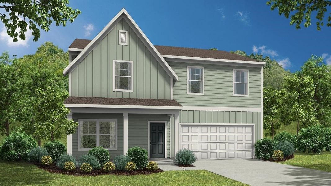 New construction Single-Family house 6512 Winter Spring Drive, Wake Forest, NC 27587 Edison- photo