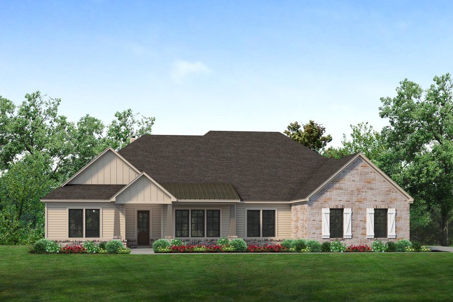 New construction Single-Family house Foxglove, 99 Durning Road, Van Alstyne, TX 75495 - photo
