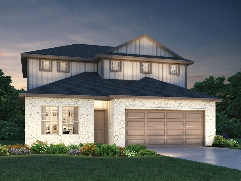 New construction Single-Family house The Matador (870), 6511 Velvet Leaf Lane, Buda, TX 78610 - photo