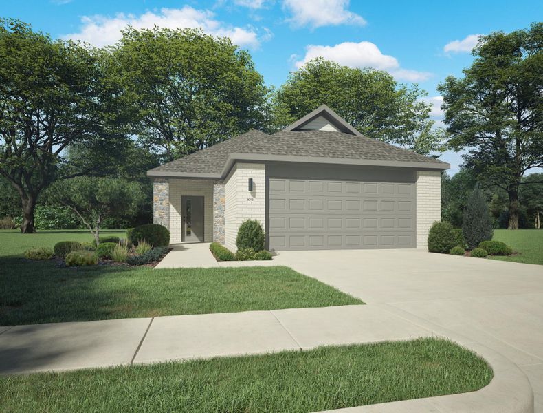 New construction Single-Family house Cedar - Texas Tree Series | 40' Lots, 302 Hope Orchards Drive, Lavon, TX 75166 - photo