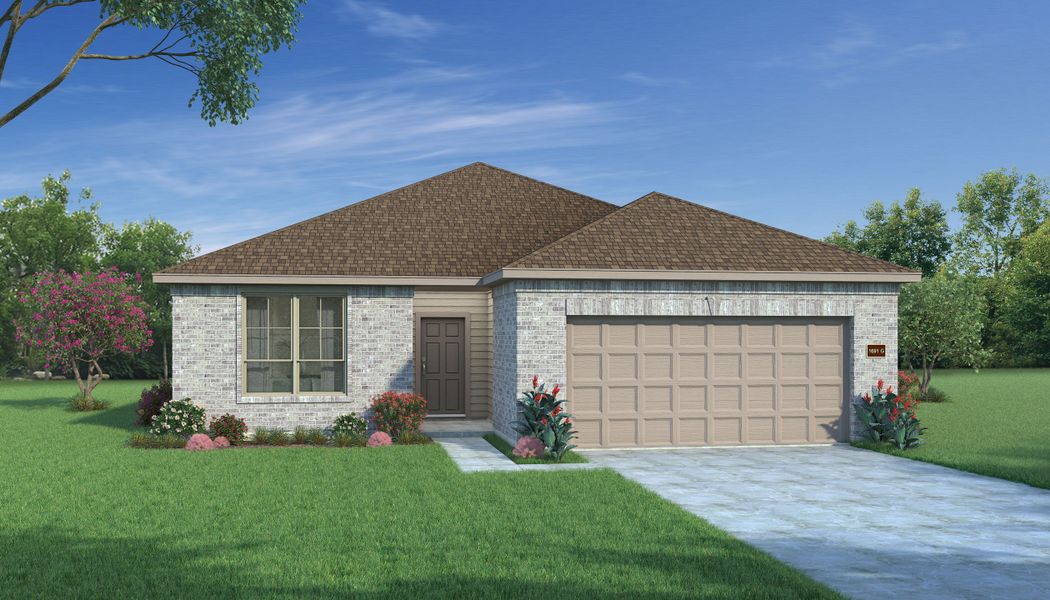 New construction Single-Family house Redwood II, 233 Saddle Park, Cibolo, TX 78108 - photo