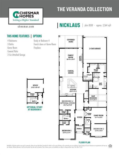 Nicklaus Floorplan