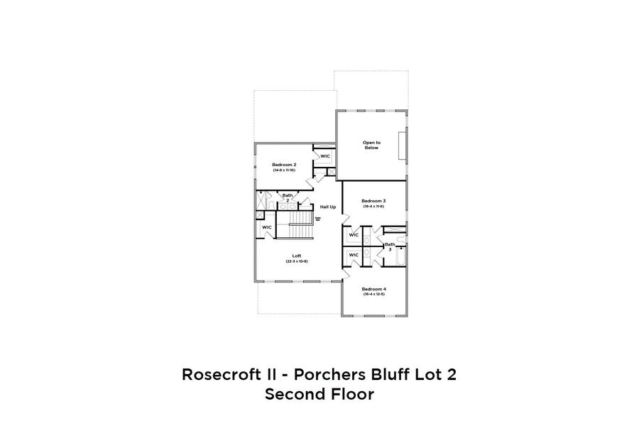 Second Floor Rosecroft II Home Design