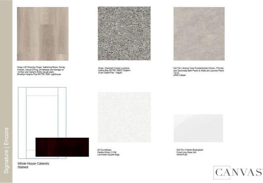 Design Selections.Home is currently under construction, selections subject to change.