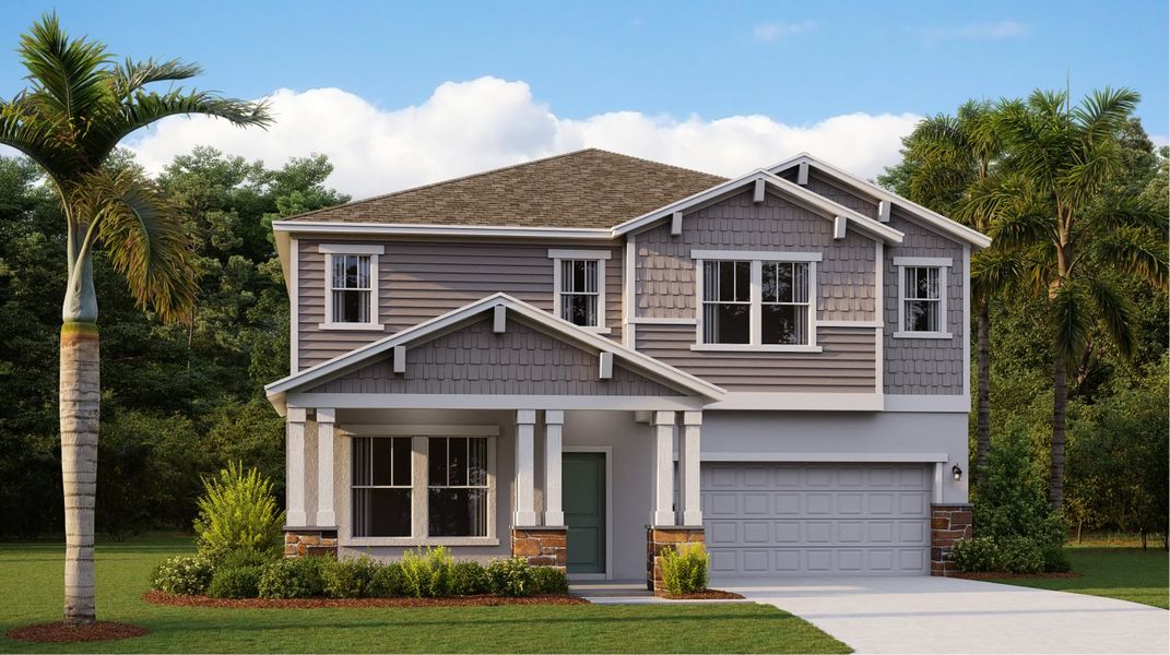 New construction Single-Family house 2911 Armstrong Avenue, Clermont, FL 34714 Douglas- photo