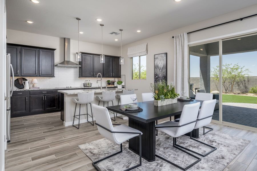 Dining Room & Kitchen | Grand 5G | Wildera – Peak Series | New Homes in San Tan Valley, AZ | Landsea Homes