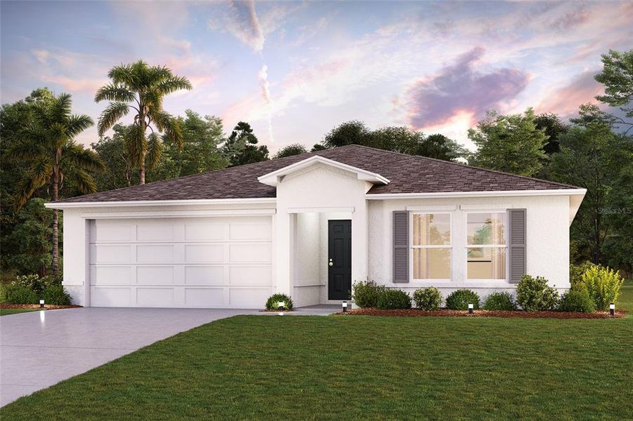 New construction Single-Family house 620 Hillview Loop, Haines City, FL 33844 BRANDYWINE- photo