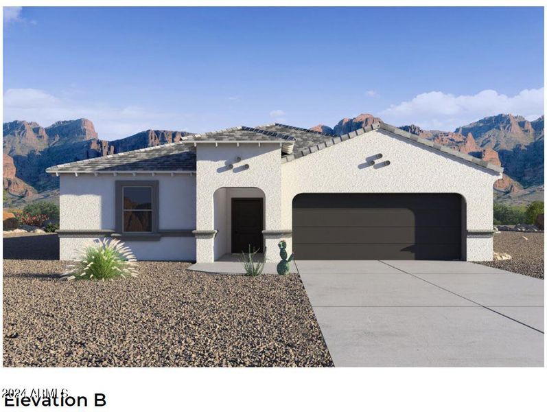 New construction Single-Family house 5698 E Swift Place, San Tan Valley, AZ 85140 Kingston- photo