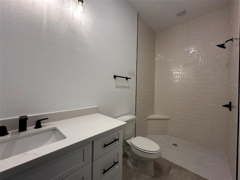 Guest Suite Bathroom with walk in shower only