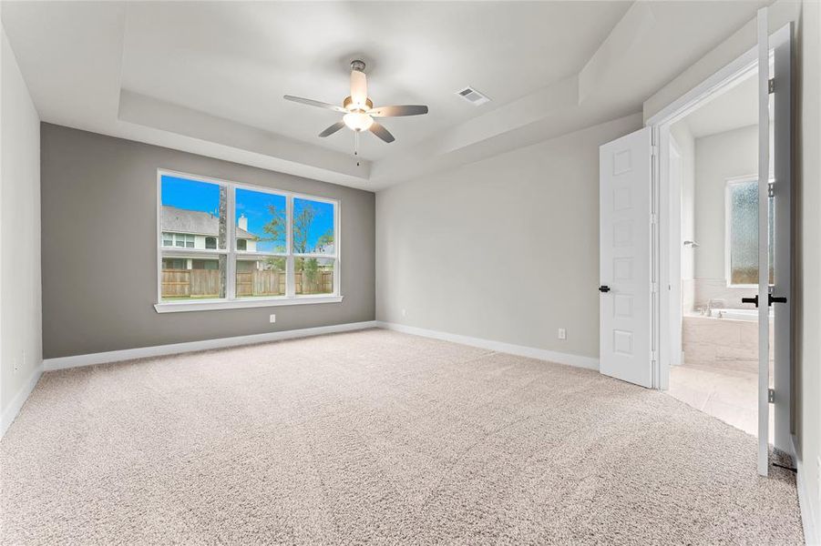 Primary Bedroom with Private Attached Bath