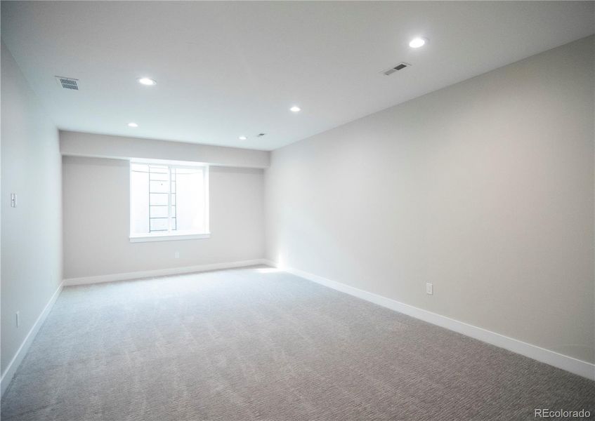 Basement Bedroom