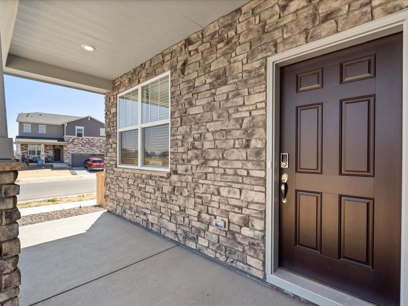 Waterton exterior image at a Meritage Homes community in Brighton, CO.