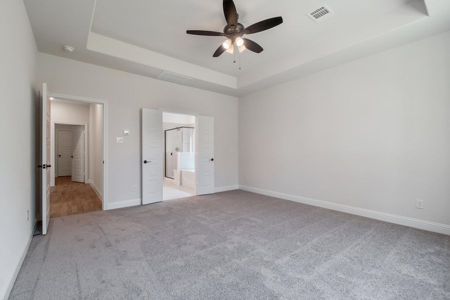Primary Bedroom | Concept 2972 at Lovers Landing in Forney, TX by Landsea Homes