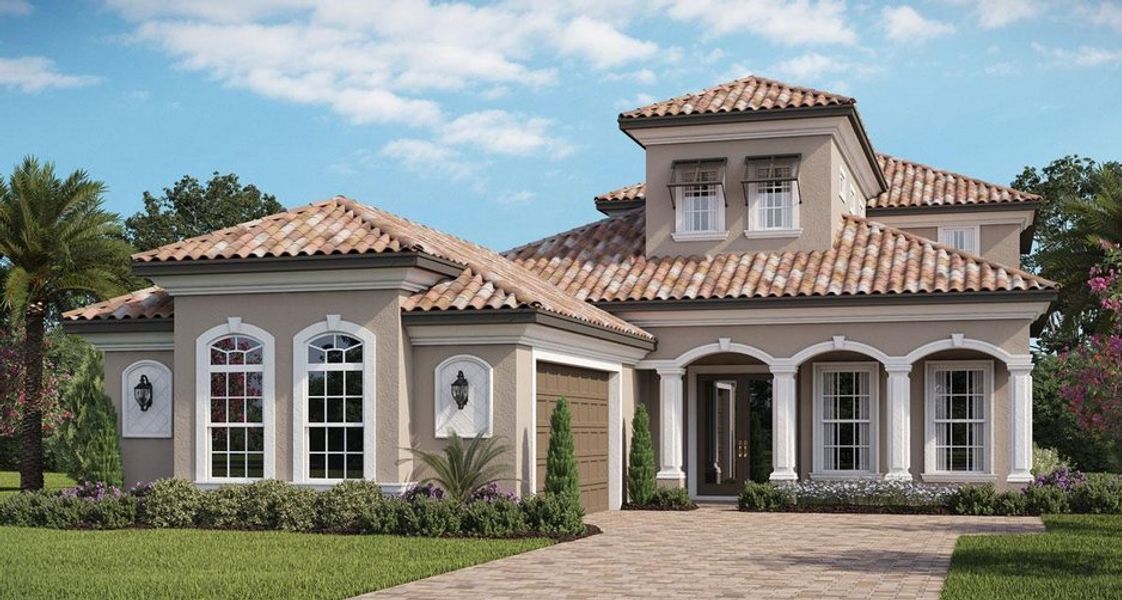 New construction Single-Family house Bergamo, 4 Emerald Lake Drive, Palm Coast, FL 32137 - photo
