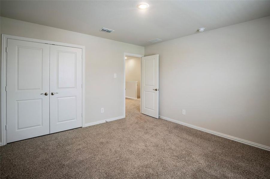 Secondary bedroom located on second floor