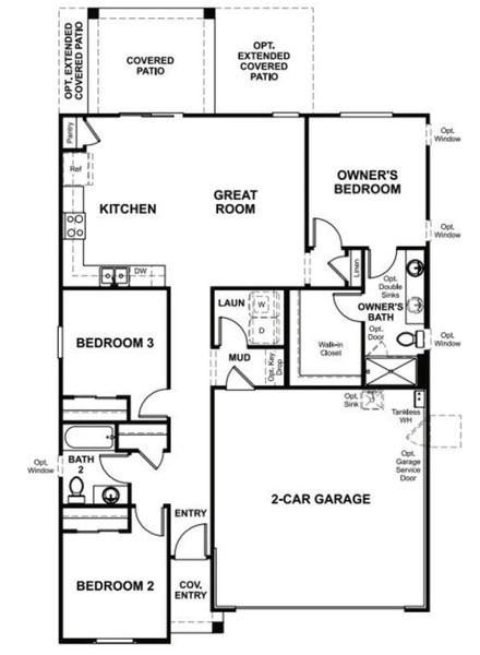 New construction Single-Family house 35016 S Stargazer Avenue, Red Rock, AZ 85145 Juniper- photo