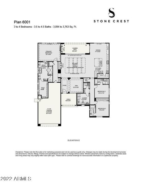 Stonecrest - Plan 6001 -