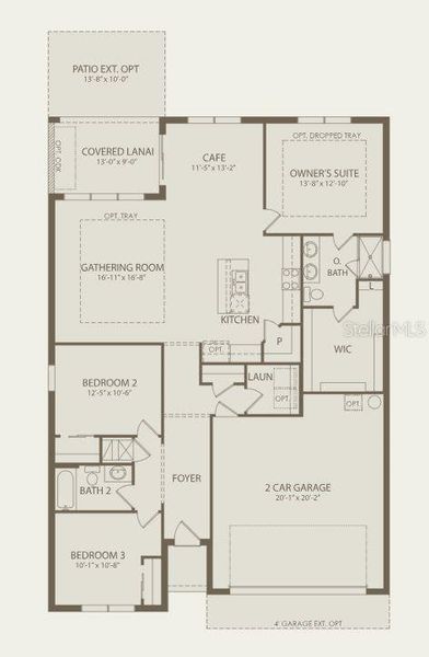 Model Home Design Only. Pictures and furnishings are for illustrative purposes only. Elevations, colors and options may vary. Furniture is for model home staging only.