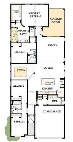 The success of a floor plan is the way you can move through it…You’ll be amazed at how well this home lives…We call it traffic patterns.