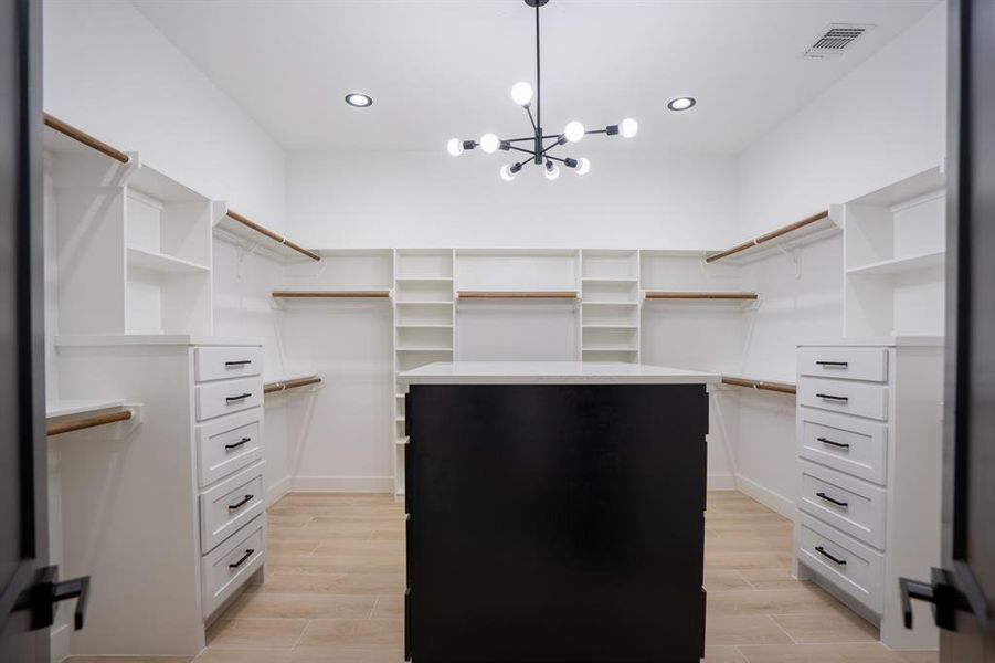 Your dream primary bedroom closet! You have never seen anything like it!