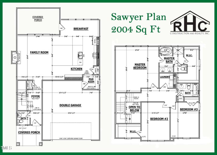 Lot 106 RHC Floorplan