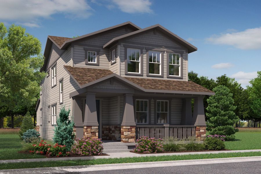 New construction Single-Family house 4610 - The McStain Park Place Collection, 2980 East 102nd Place, Thornton, CO 80229 - photo