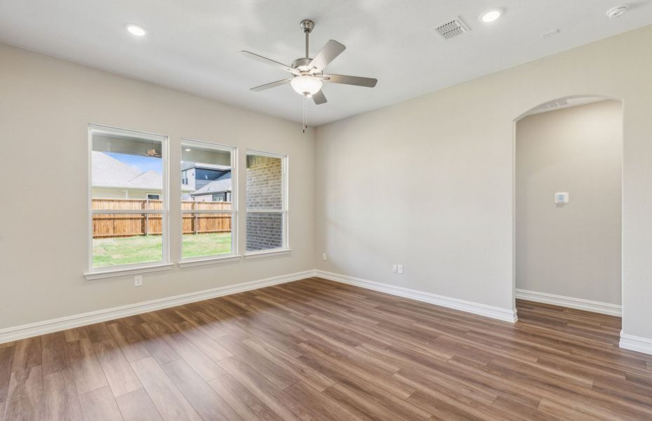 Airy gathering room