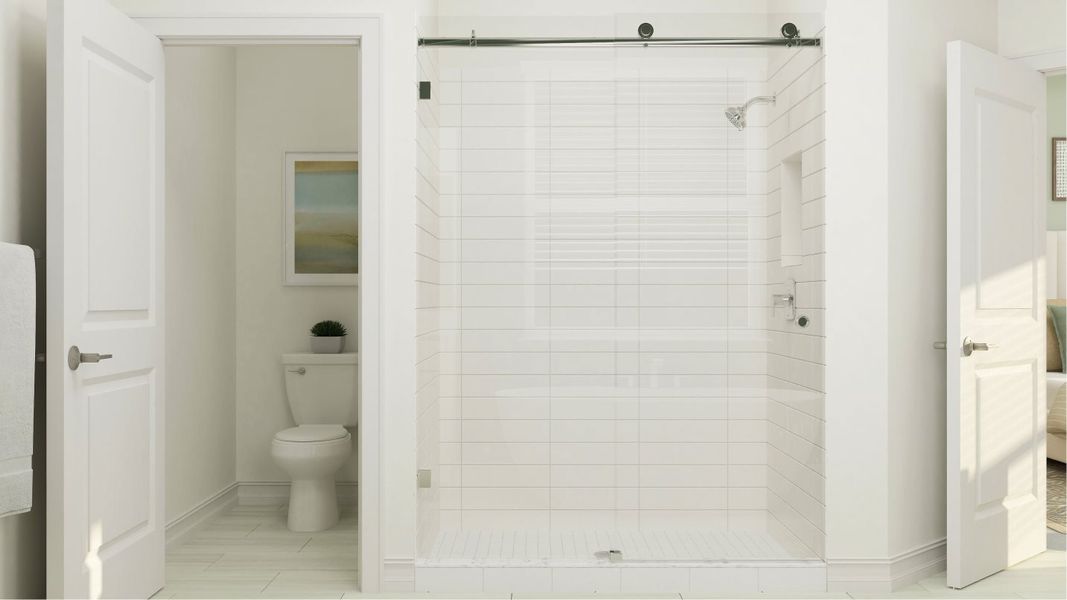 Juneau owner's suite bathroom