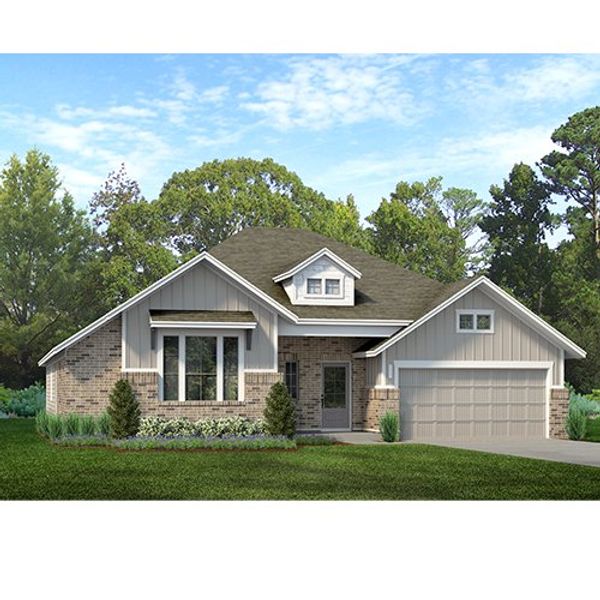 New construction Single-Family house 4802 Seabourne Landing Drive, Rosenberg, TX 77469 Briscoe- photo