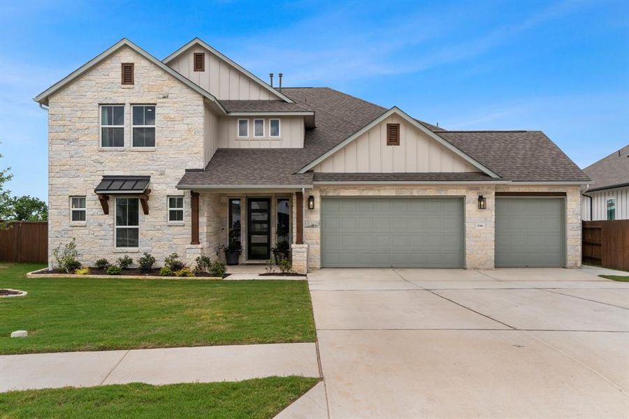 New construction Single-Family house 558 Round Valley Trl, Liberty Hill, TX 78642 - photo