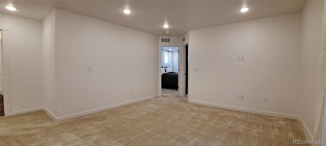 upstairs family room