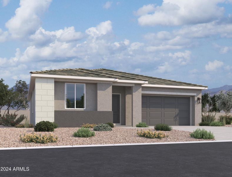 New construction Single-Family house 24080 W Hidalgo Avenue, Buckeye, AZ 85326 - photo