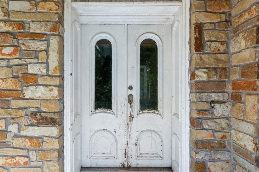 Original door to home built in 1894